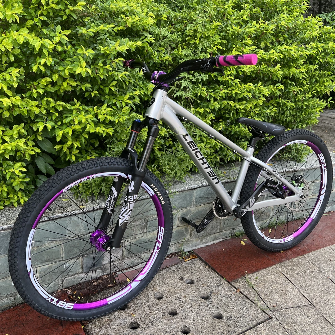 正品来登LEICHTEN 铝合金土坡车DIY26寸整车