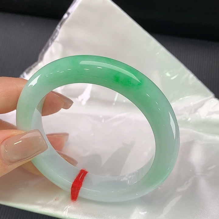 未镶嵌手镯翡翠正圈53