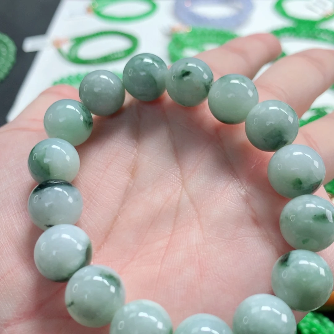 翡翠未镶嵌手链翡翠