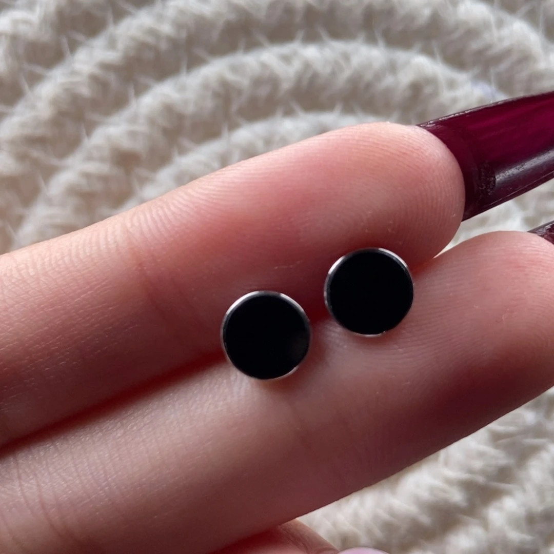 18K金镶嵌翡翠耳饰耳钉