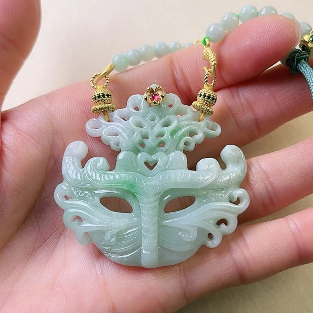 【闪购商品】翡翠颈饰未镶嵌挂件