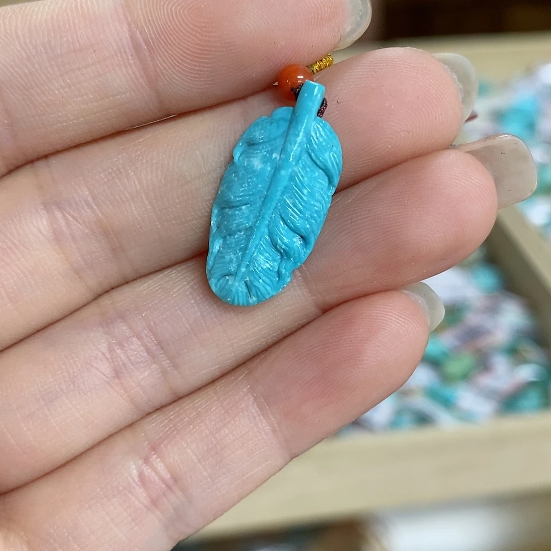 未镶嵌绿松石珠宝奇石