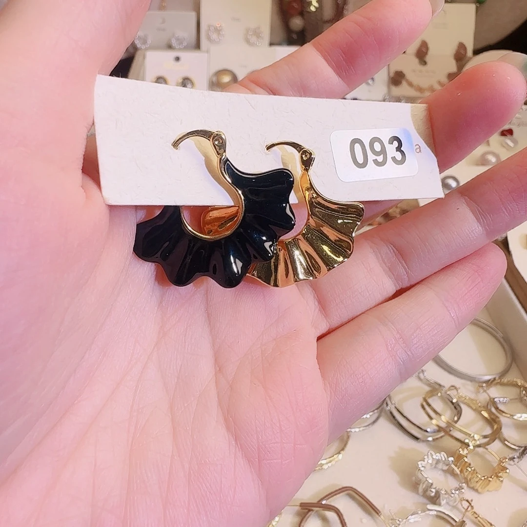 仿珍珠铜合金925银耳扣