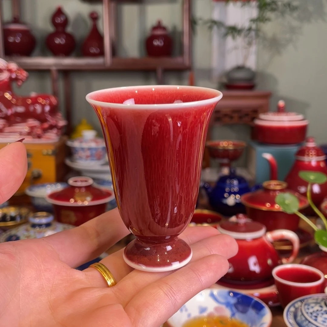 清欢雅玩原矿郎红福利闻香杯