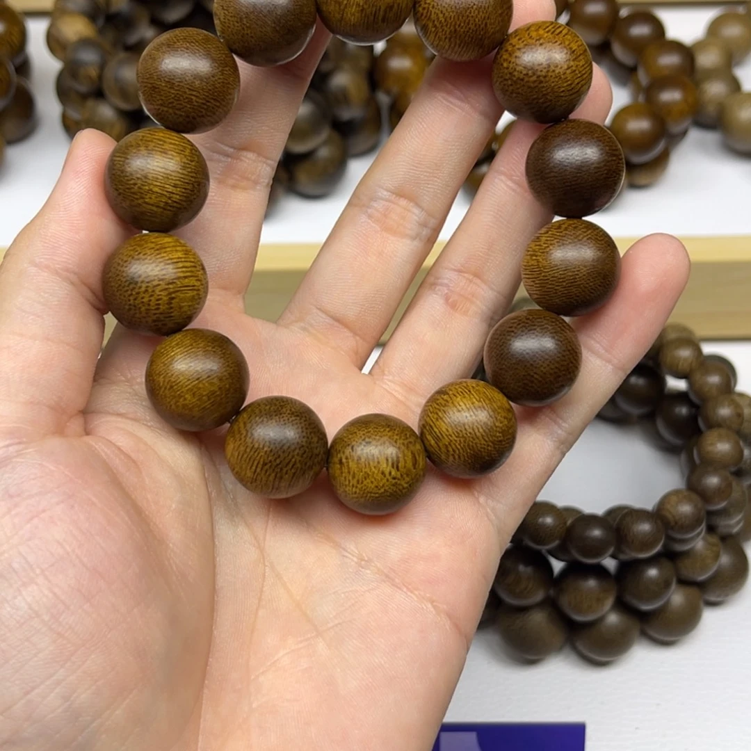 中***3手串沉香越南芽庄黄棋楠1.6