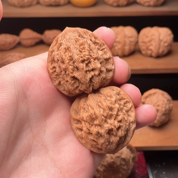 吊坠文玩核桃39原装毕业麦穗虎头炸漏价