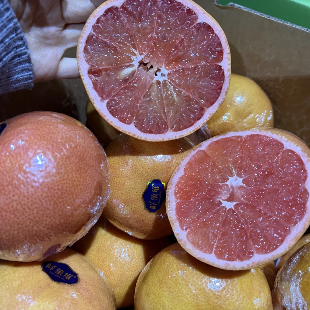 【六妈推荐】甜甜柚丰富VC营养新鲜酸甜多汁 1颗300克起 辽宁发货