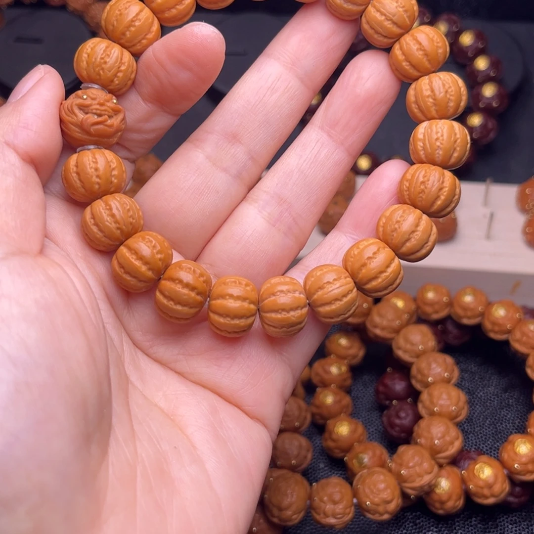 猴头核桃吊坠1.4京八棱穿恶僧