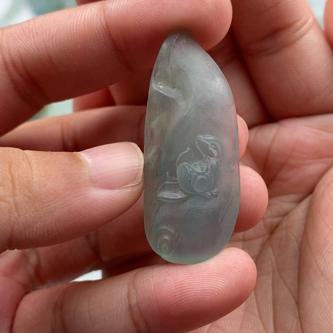 定制翡翠未镶嵌我****薛天然缅甸翡翠a货