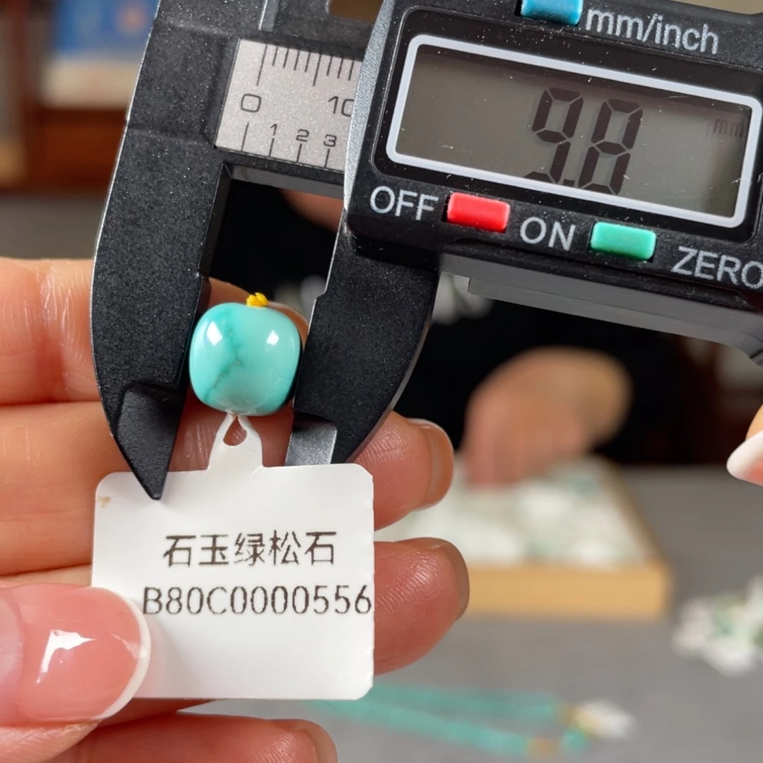 绿松石未镶嵌颈饰