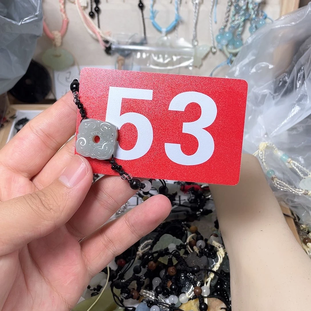 蛇纹石玉手链合金