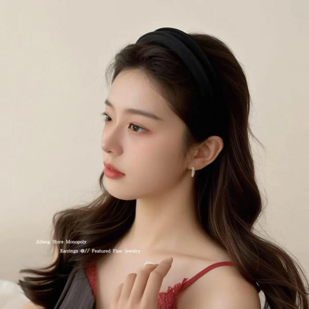 新款法式时尚发箍高颅顶女头箍压发卡发捆头饰赵露思同款气质scy