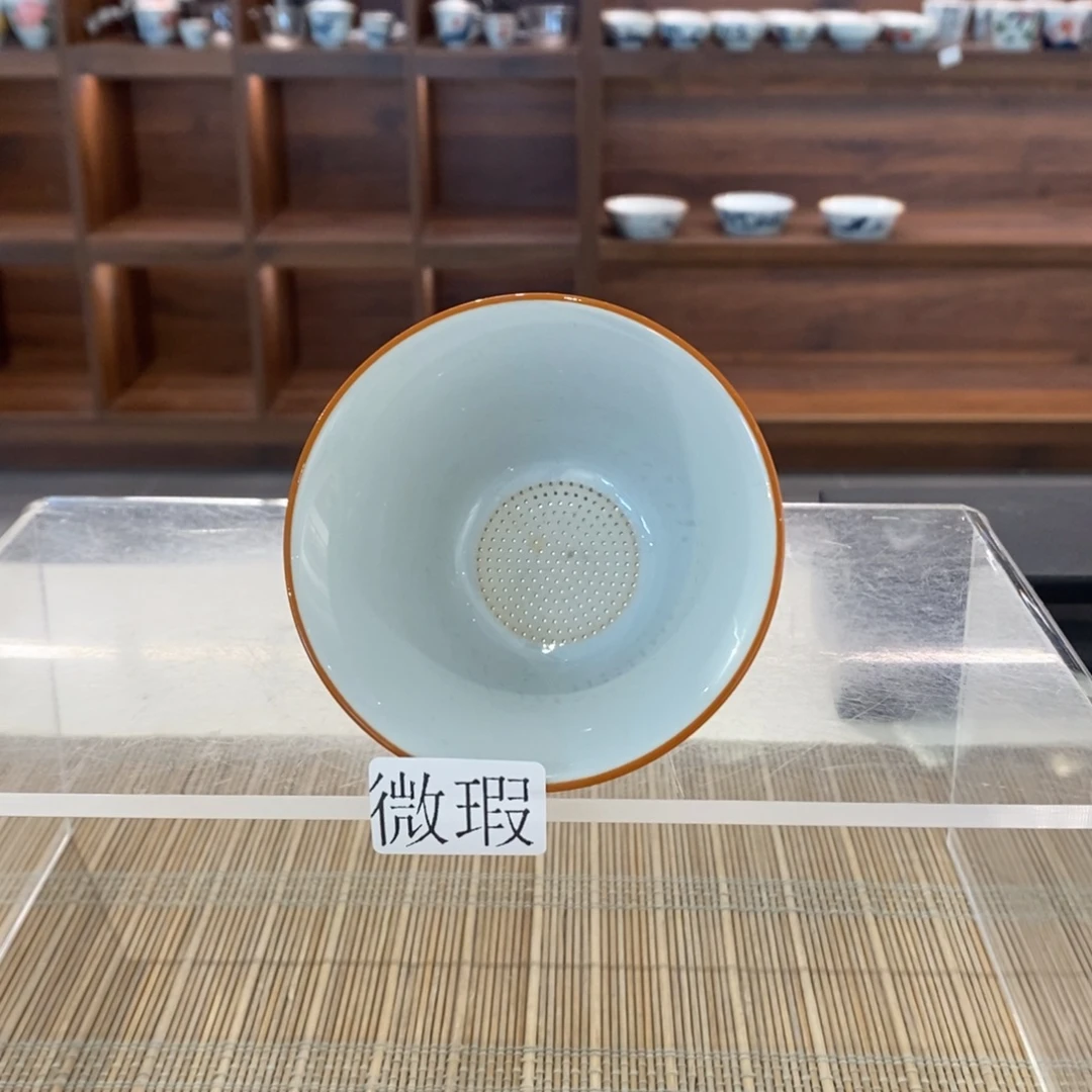 釉下彩老陶泥手工绘制