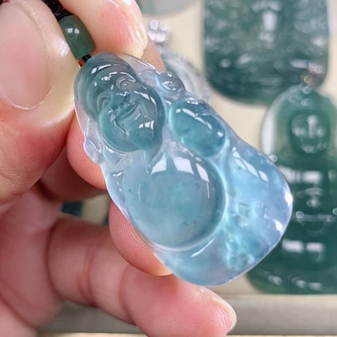 【闪购商品】翡翠未镶嵌颈饰