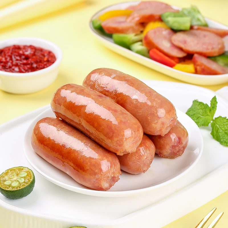 黑猪肉爆汁烤肠400g/盒