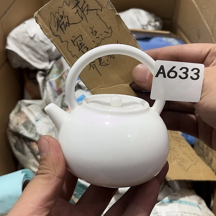 瓷片茶摆件工艺品摆件666