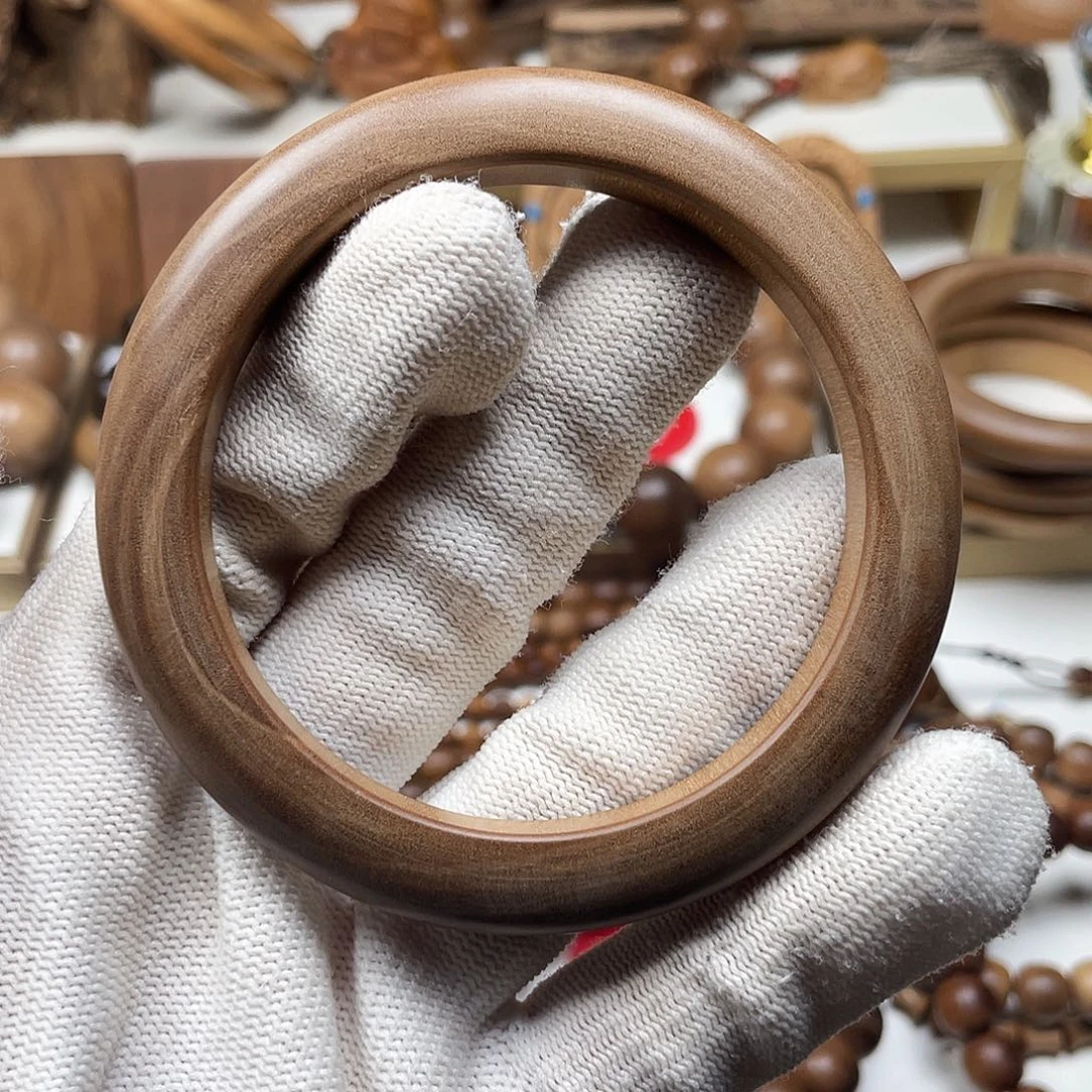 张***、檀香木手串/手链老山檀香贵妃镯