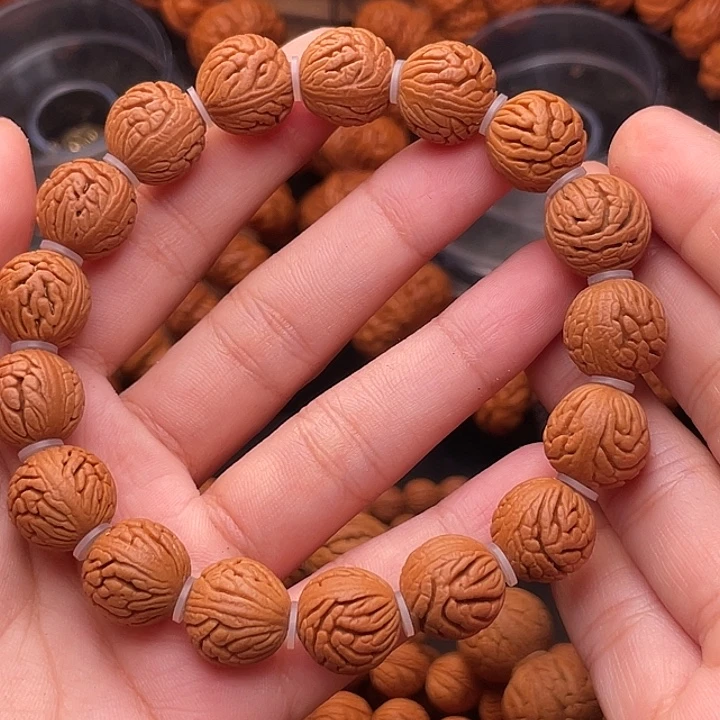 手串桃核精品绣球手串1.4