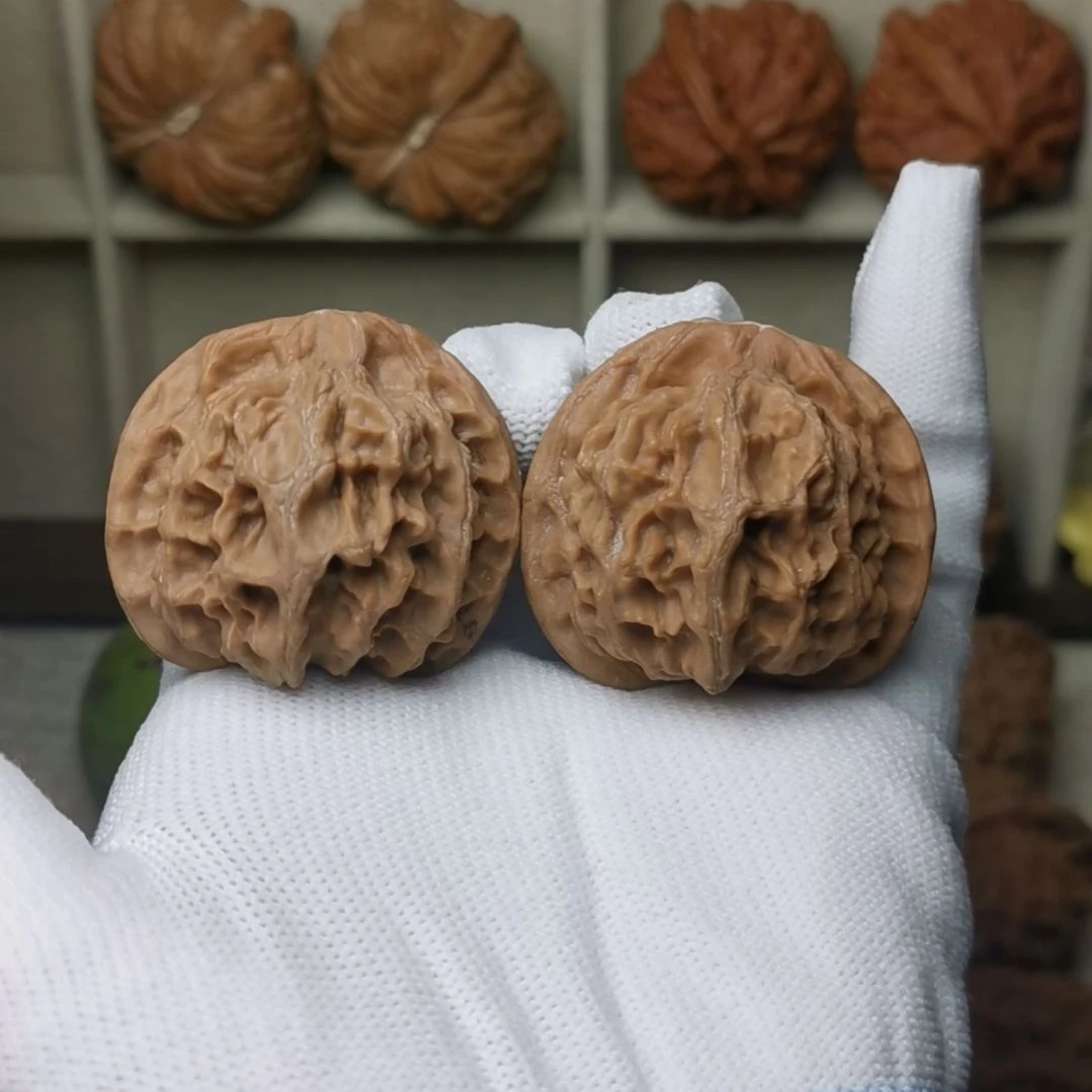 42尺全品天地二爷帽 文玩核桃