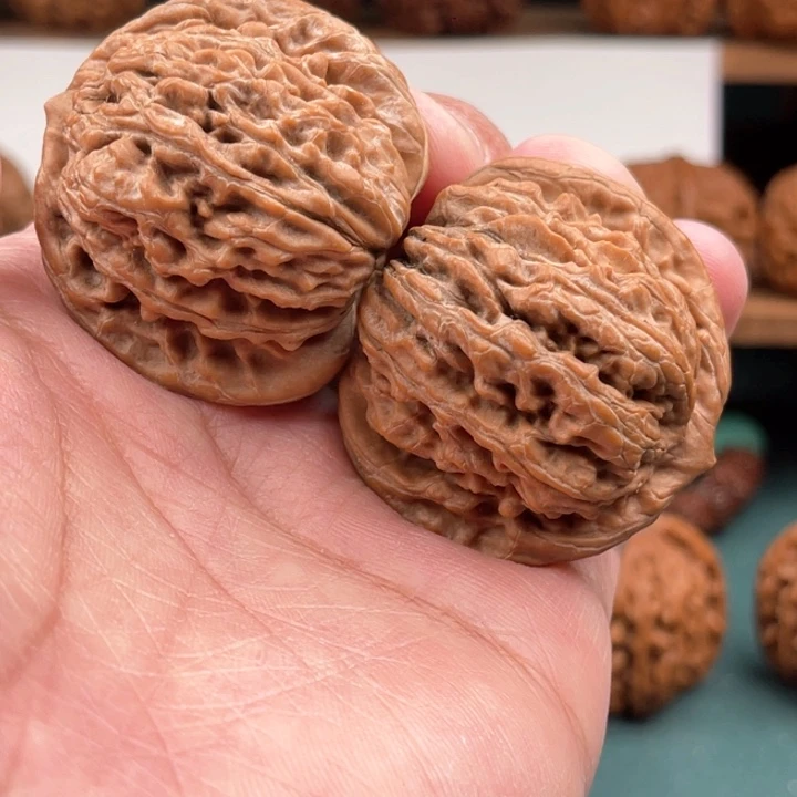 文玩核桃把件梅*文玩核桃平谷四座楼