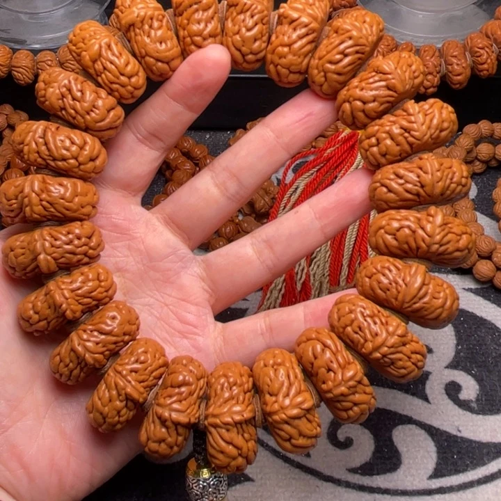 手串桃核就***的龙纹桃核