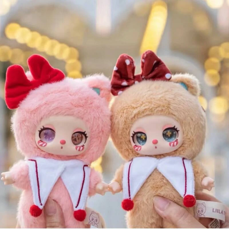 【吊卡】Lilla莉拉LUCKY CAT 三代 毛绒盲盒潮玩摆件可爱娃娃礼物