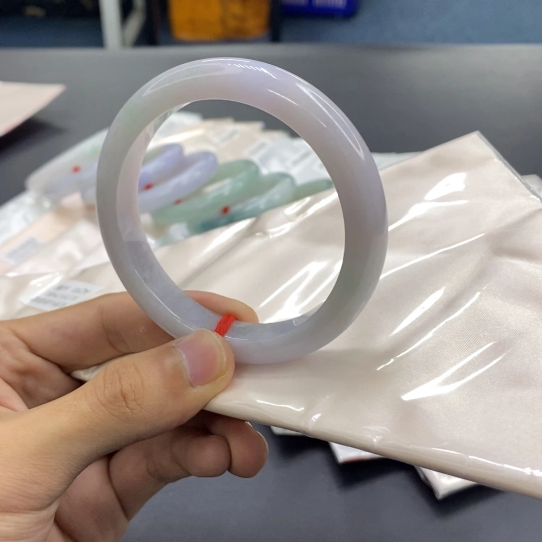 翡翠未镶嵌手镯翡翠手镯60.6