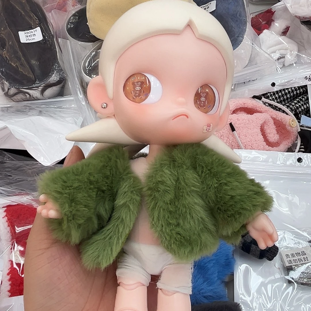 绿色毛毛外套新款