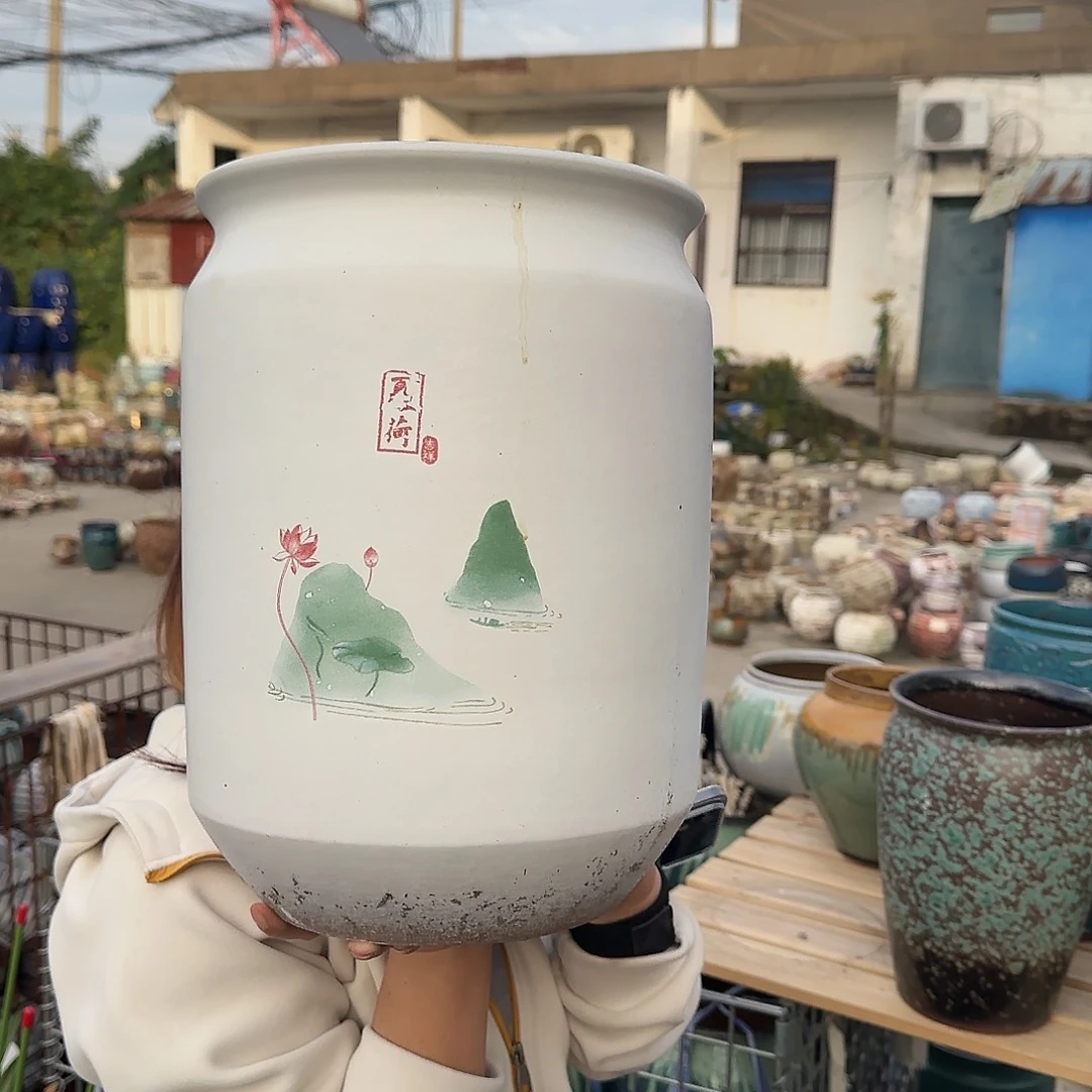 王嫂花盆1112-181高36口26