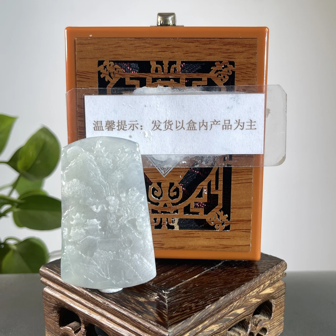 JTB18-402H 天然缅甸A货翡翠