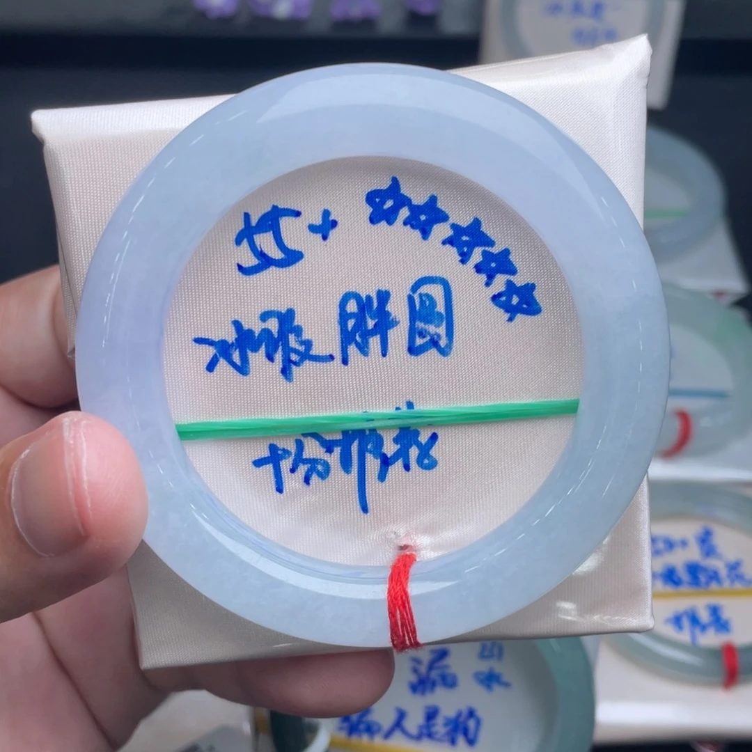 翡翠未镶嵌手镯翡翠手镯61