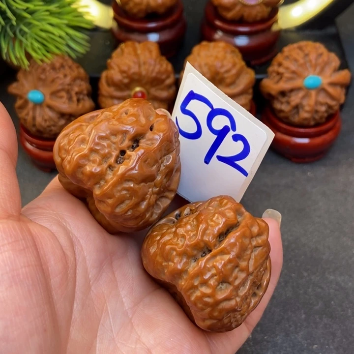 文玩核桃把件38蛤蟆592