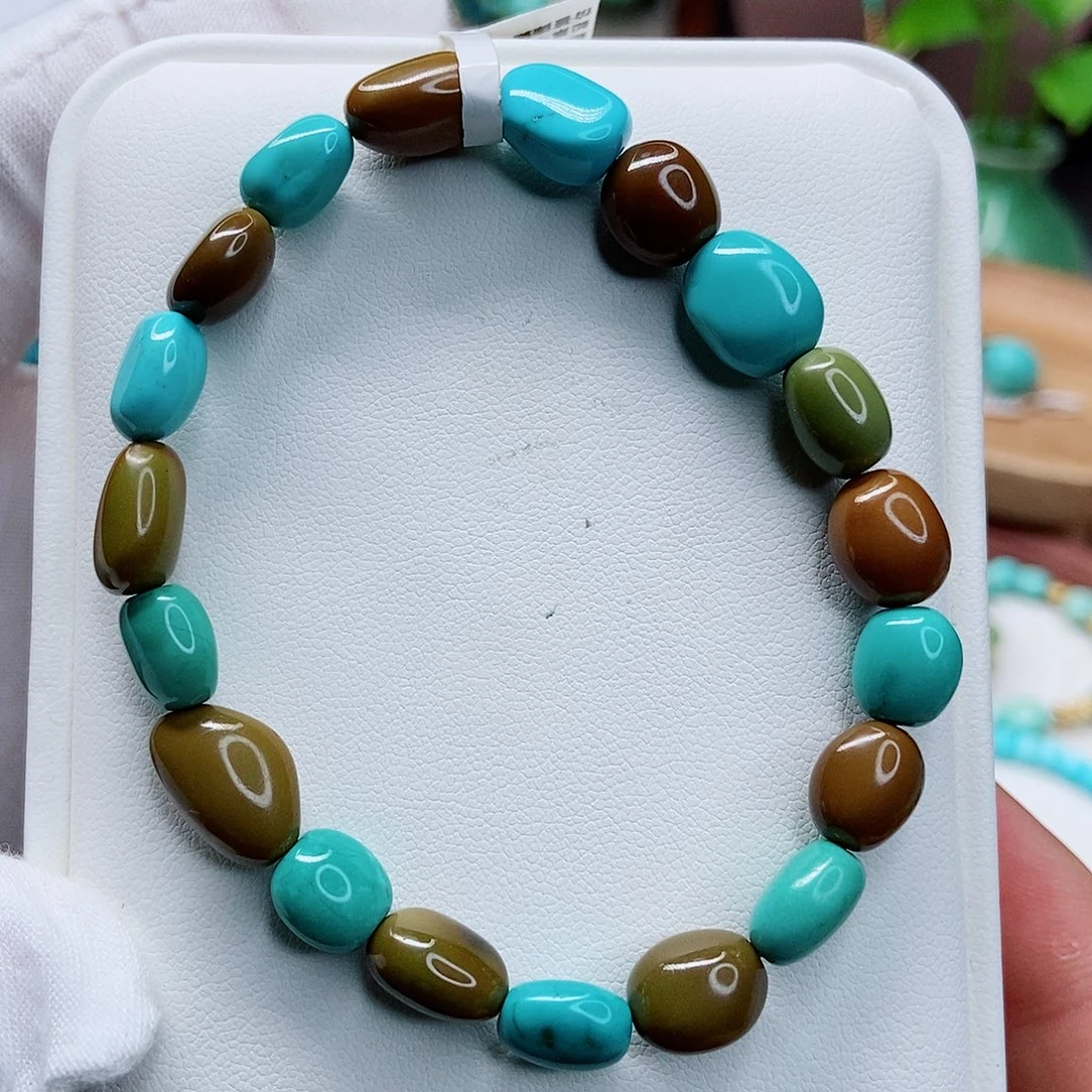 绿松石未镶嵌手链