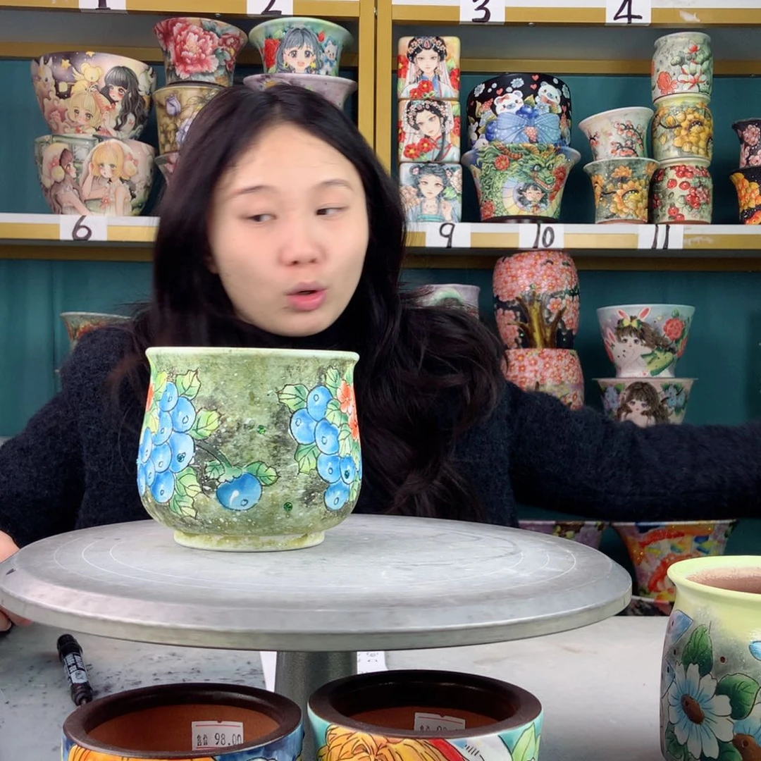 罐景德镇手工瑕疵582