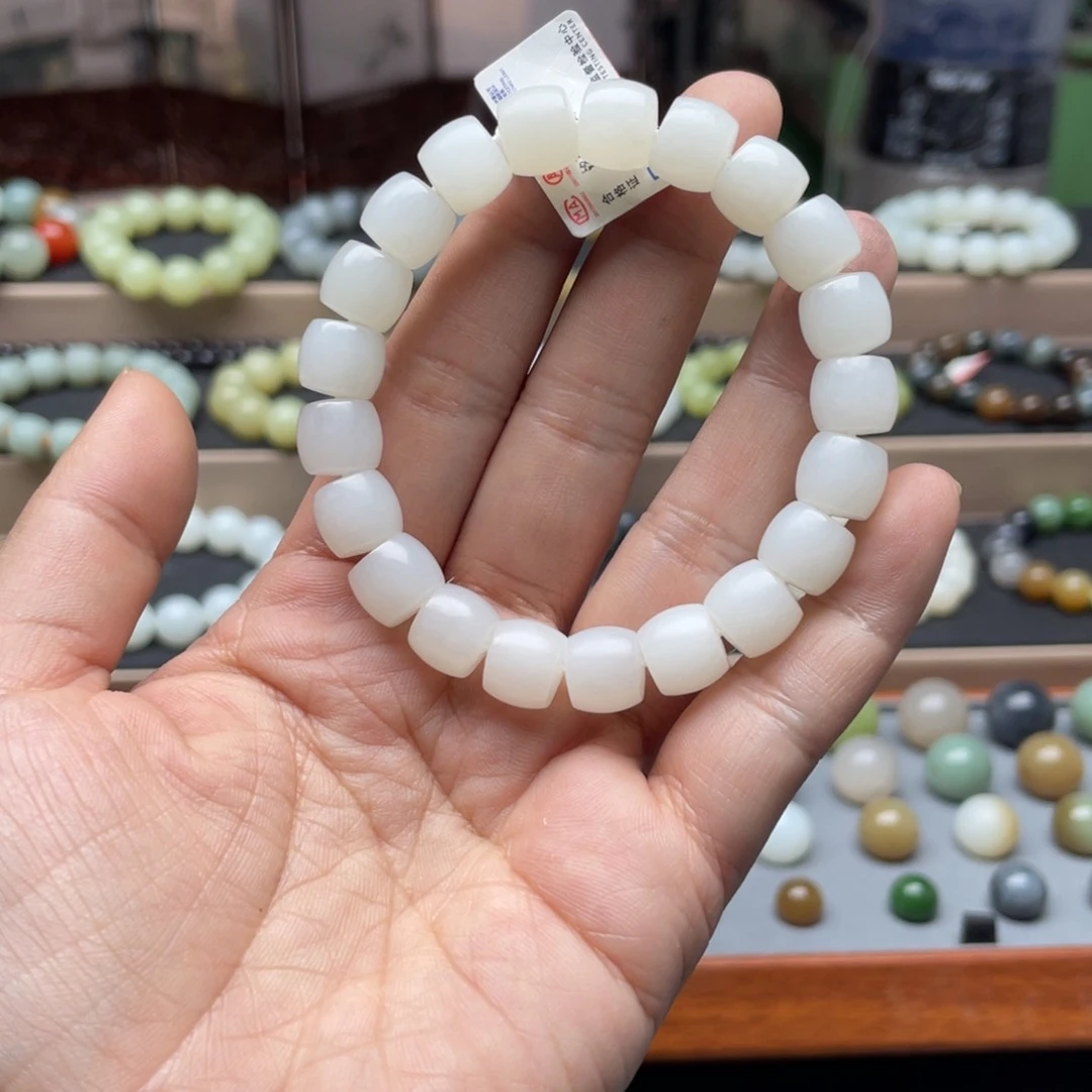 和田玉手链未镶嵌