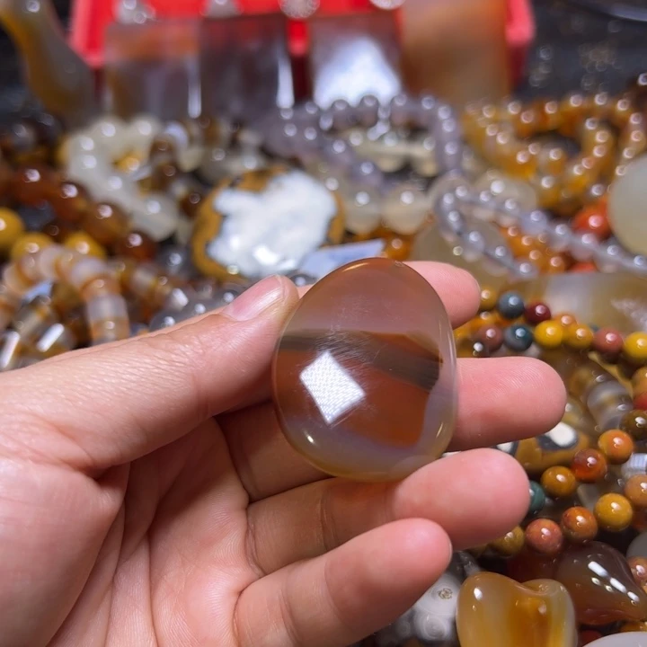 人***意玛瑙/玉髓合金颈饰0025.50