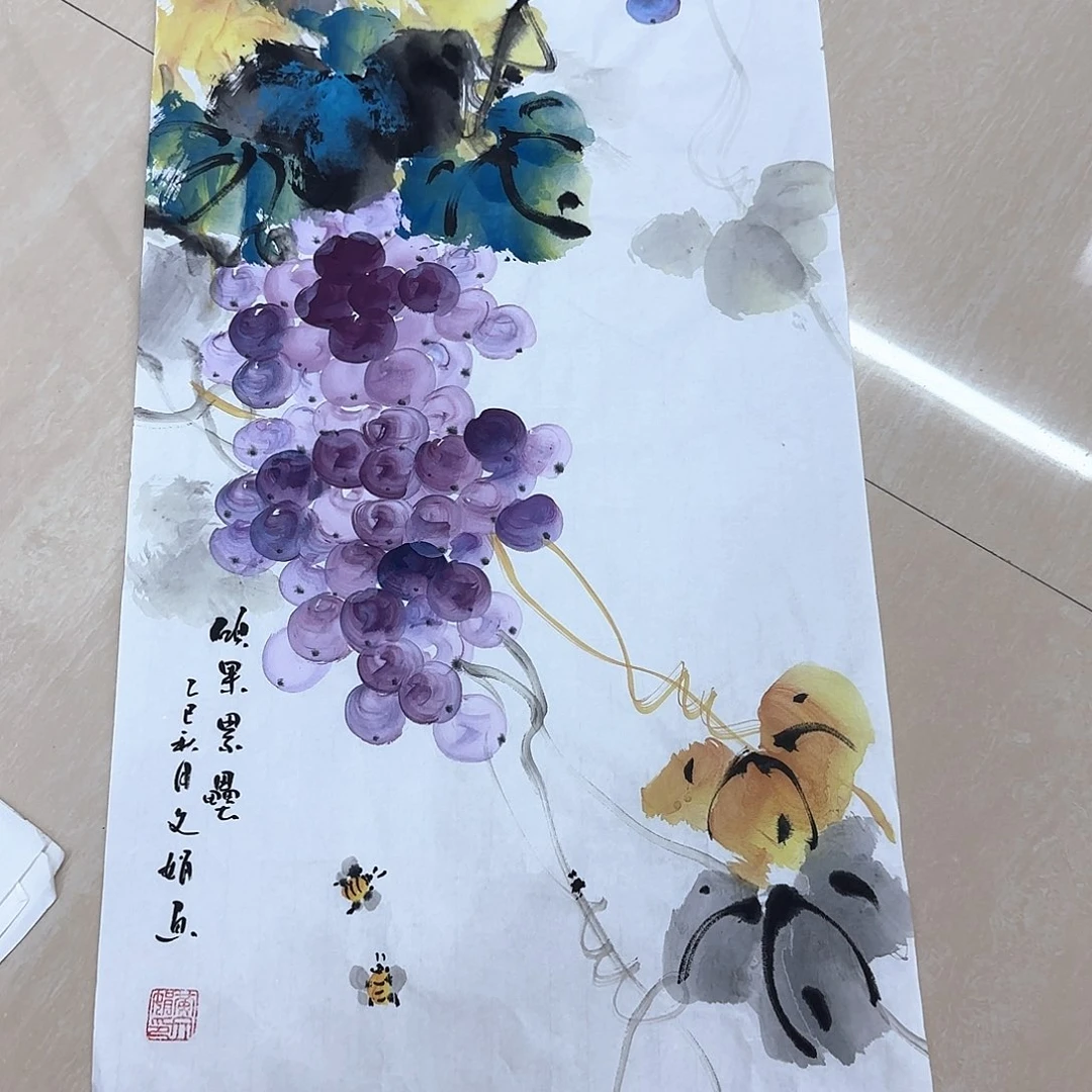 国画国画作品展。国画作品