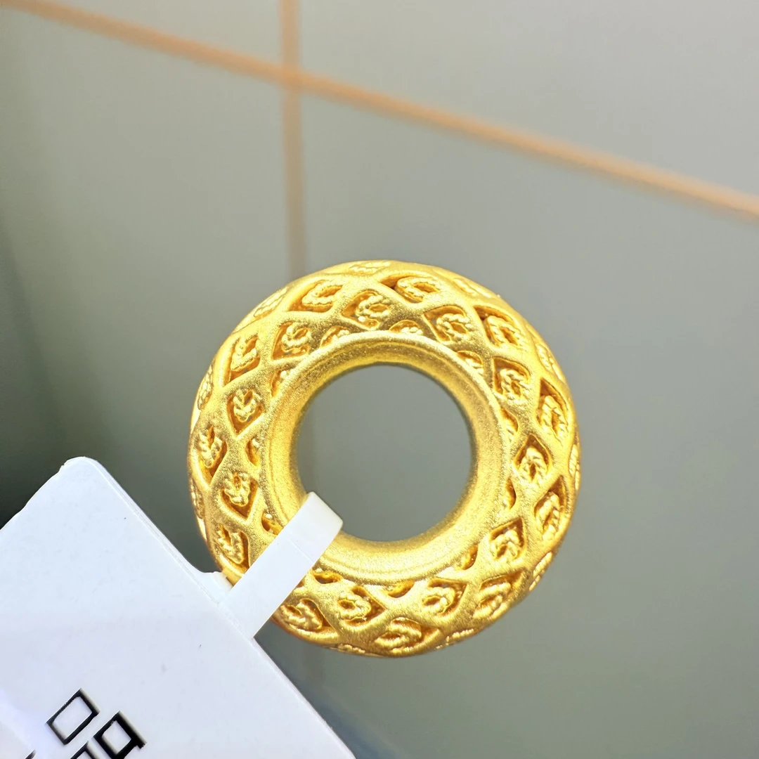 【莹莹专享】足金999 甜甜圈GP   1.06纳金添福