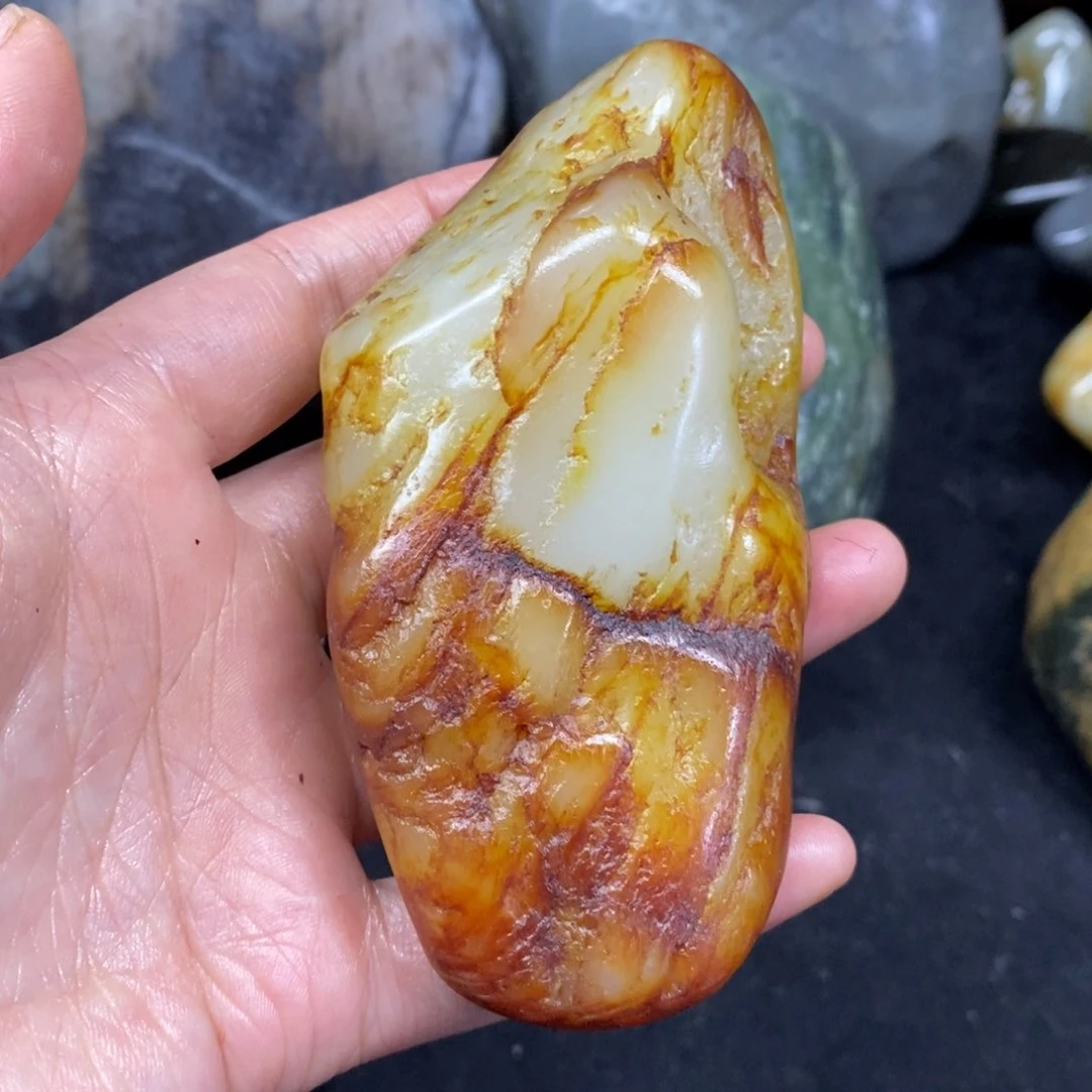 未镶嵌和田玉挂件酱*