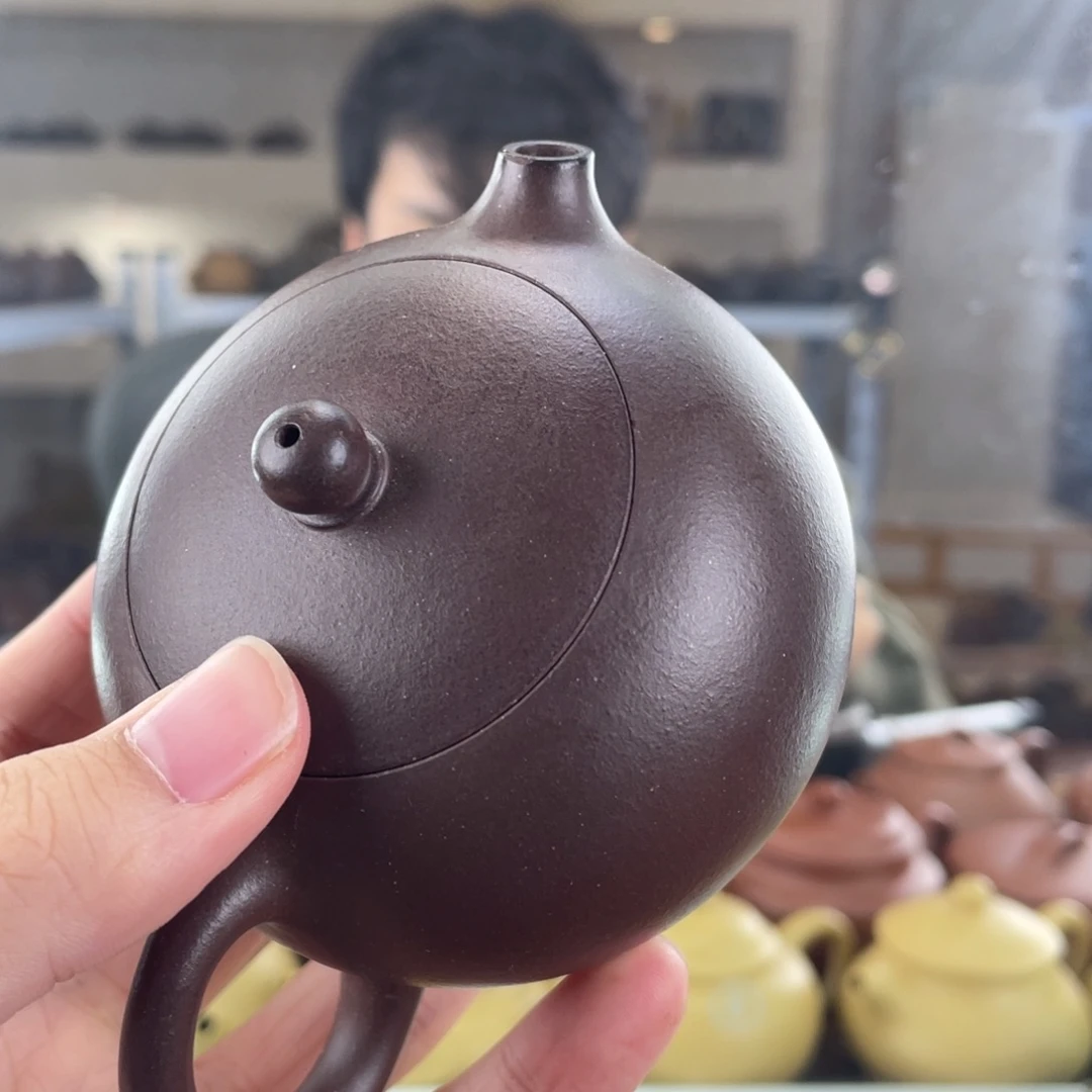茶壶紫砂200cc大水潭底槽清茶壶