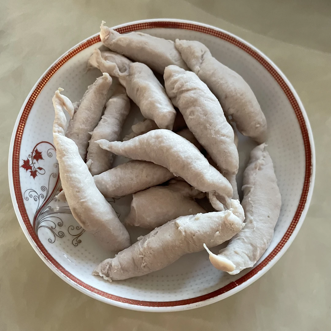 深沪正宗新鲜现做手工肉签火锅煮汤配菜家乡特产小吃