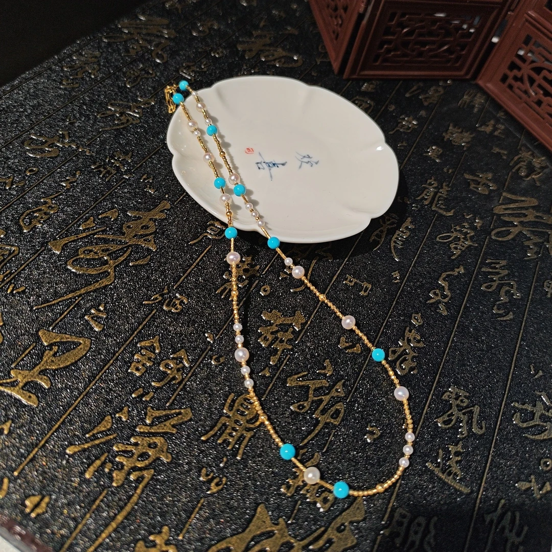 美松珍珠18k金项链 1247 多样性发一件