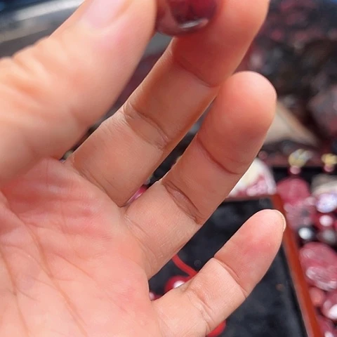 【闪购商品】天然辰砂风**静天然原矿朱砂珠子
