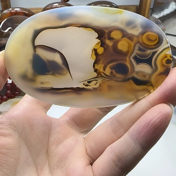 玛瑙/玉髓未镶嵌颈饰