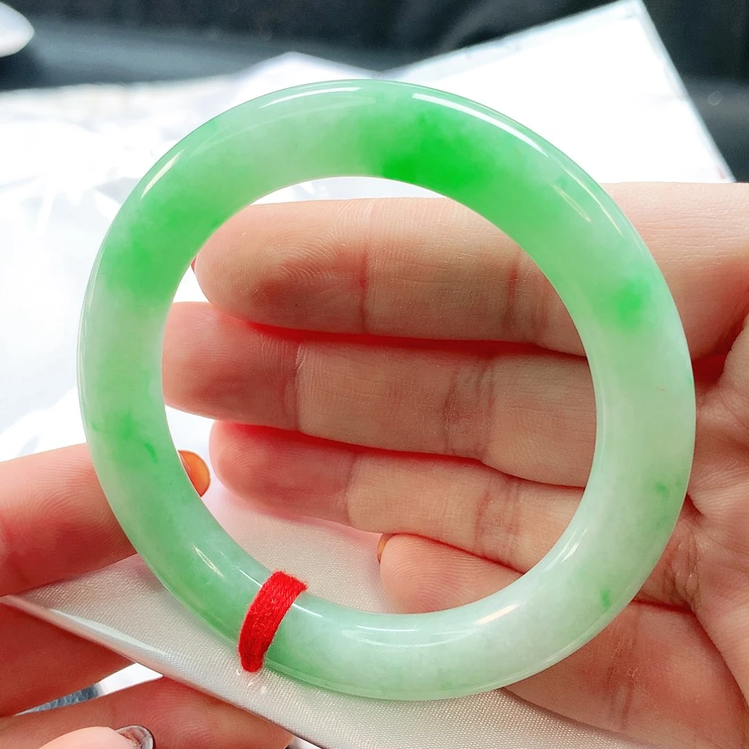 未镶嵌手镯翡翠圆条1940