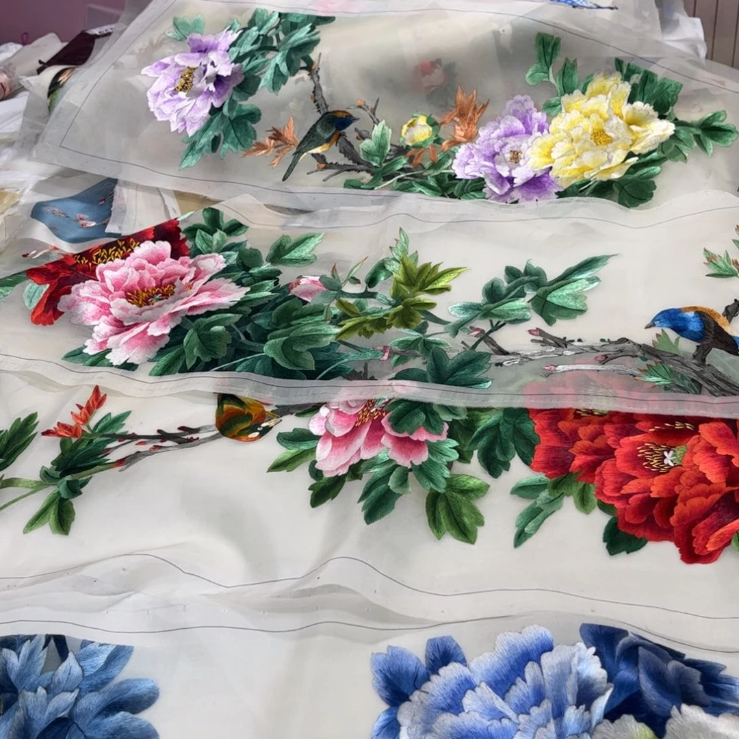 刺绣虎****蛋纯手工制作工艺制作