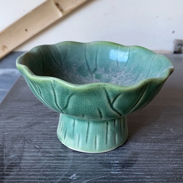 摆件陶水培陶盆无孔 瑕疵介意勿拍