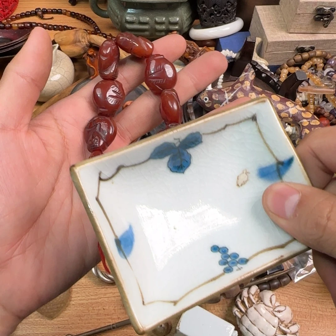 紫砂陶瓷孤品单件车里拍
