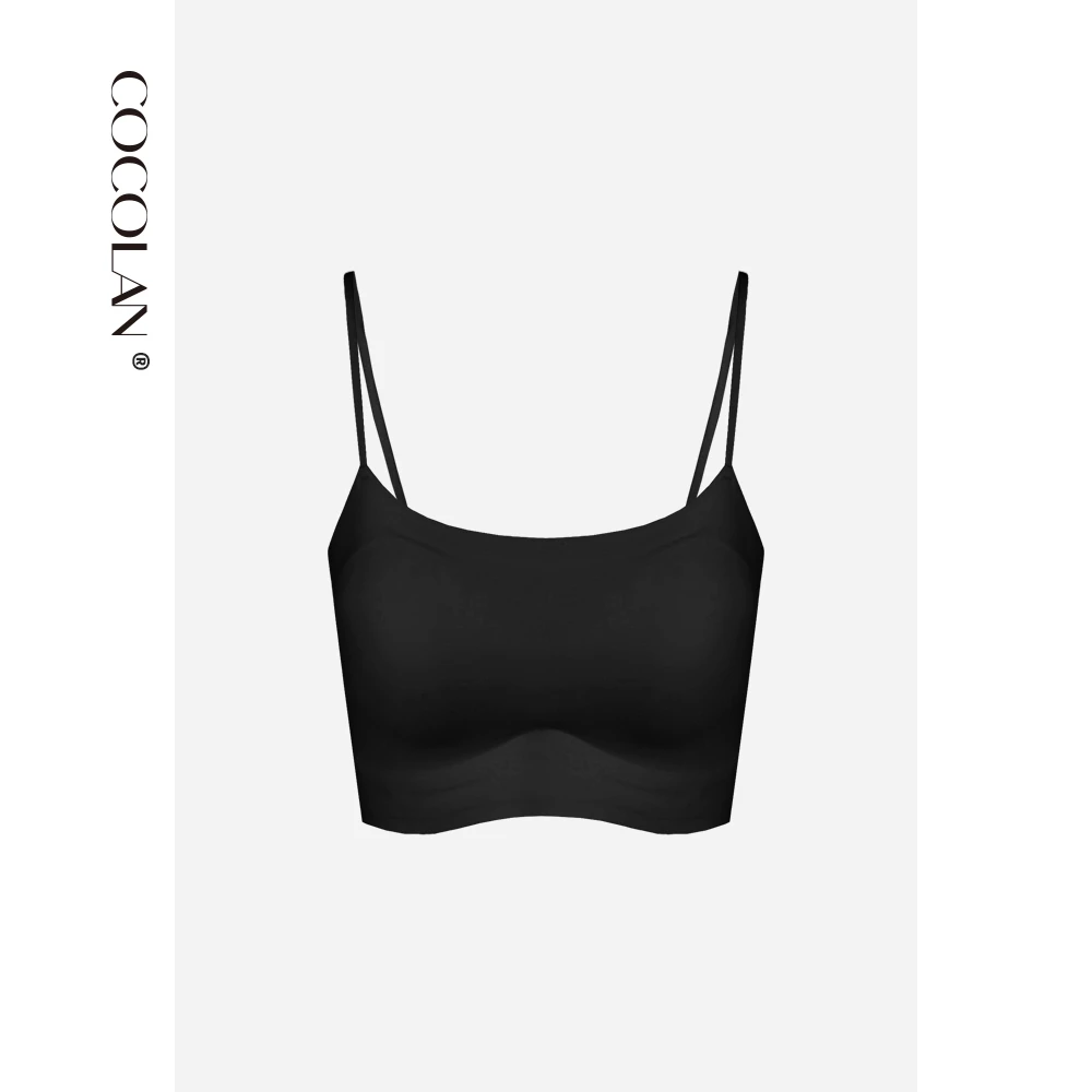 COCOLAN【果冻bra】夏季背心吊带粉底液内衣CL3BX1239