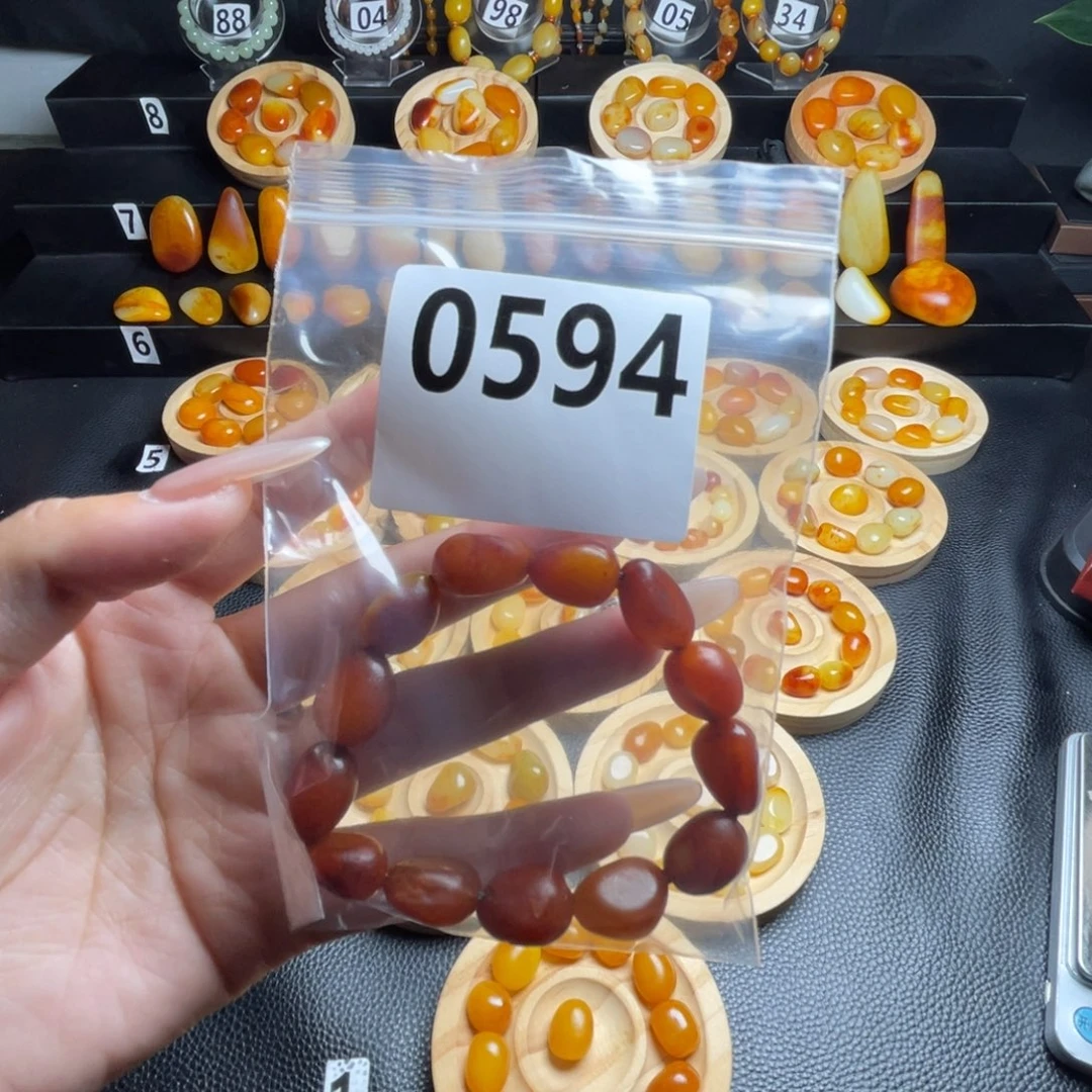 手串未镶嵌和田玉石****鹤
